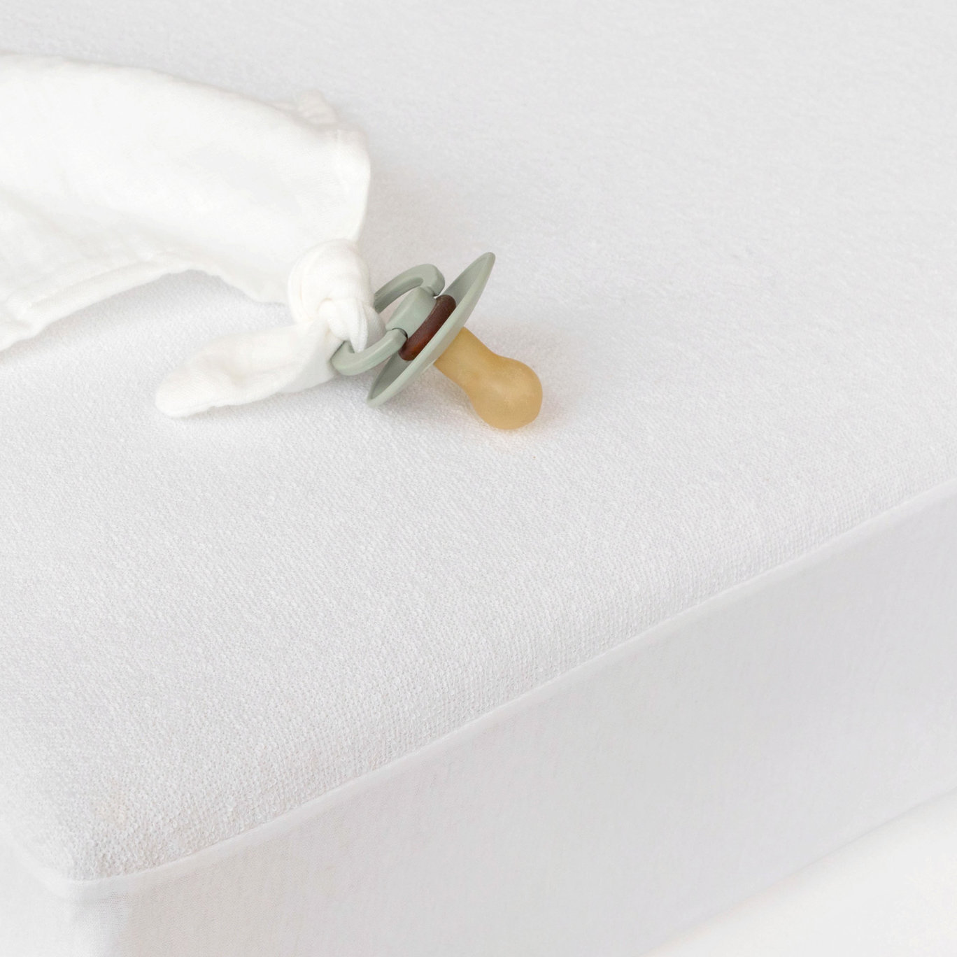 Crib mattress protector 40x90cm Terry enduction White Oeko Tex Mattress cover Bedroom Deco Products The official BEMINI website